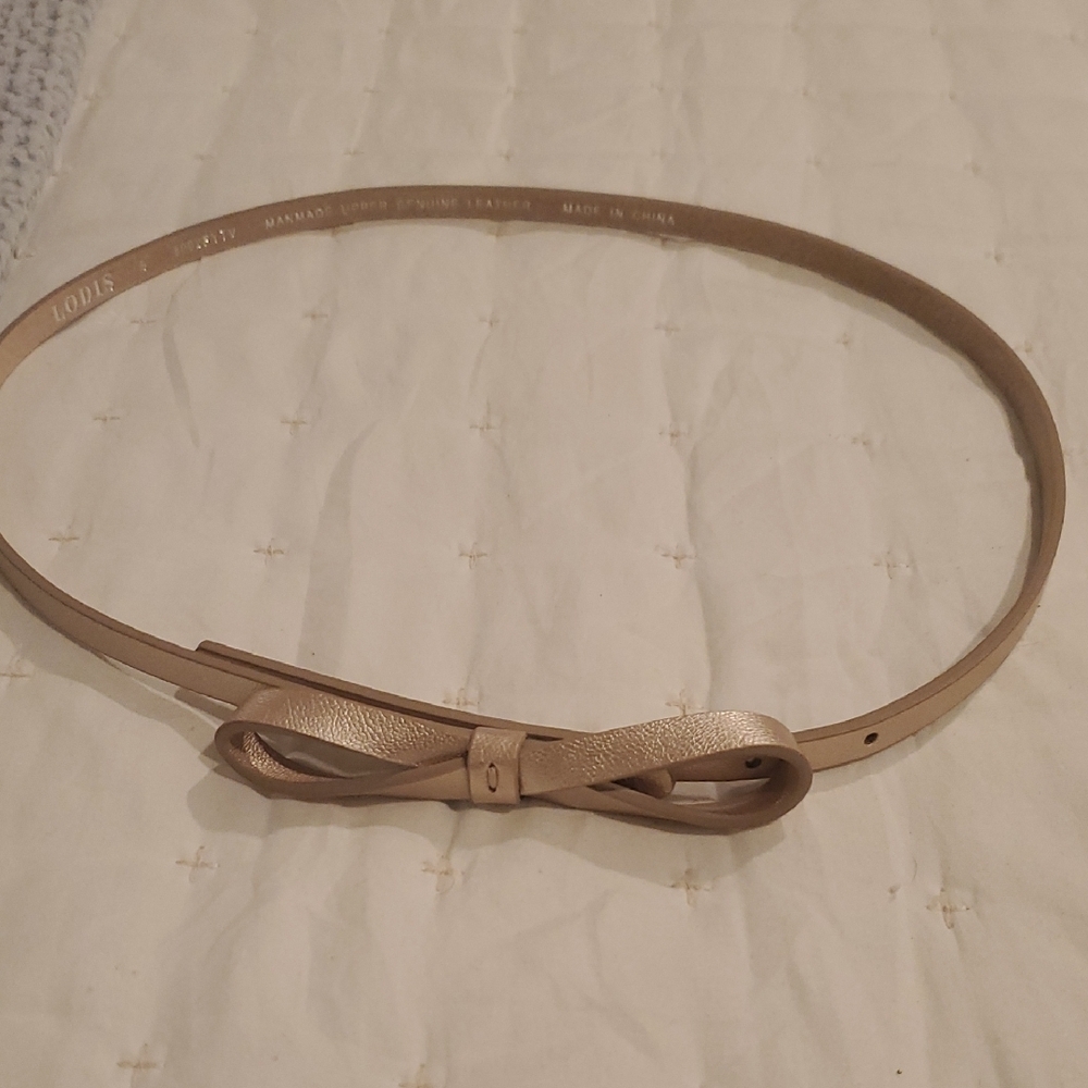 NWOT Lodis Gold Belt Elegant Accessories